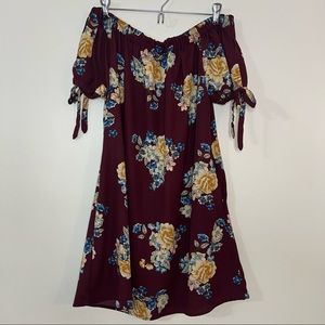 Floral Xhiliraton dress.